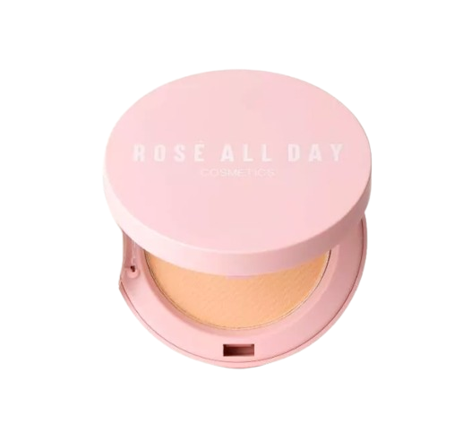 Rosé All Day The Realest Lightweight Compact Powder Light 1