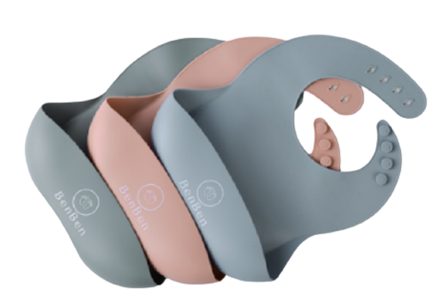 Premium Silicone Baby Bibs