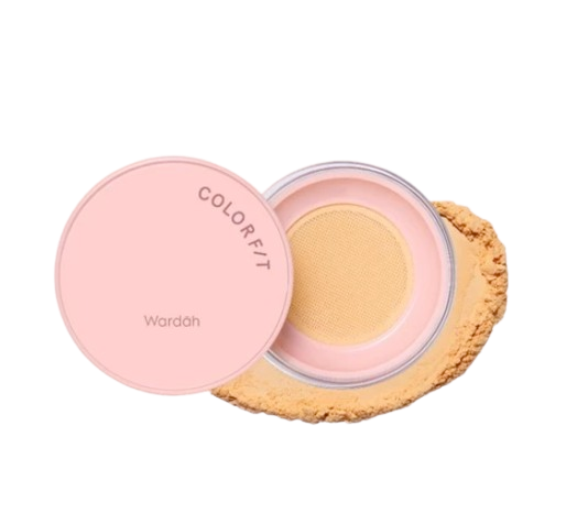 Wardah ｜ Colorfit HD Blurify Loose Powder 22N Light Ivory