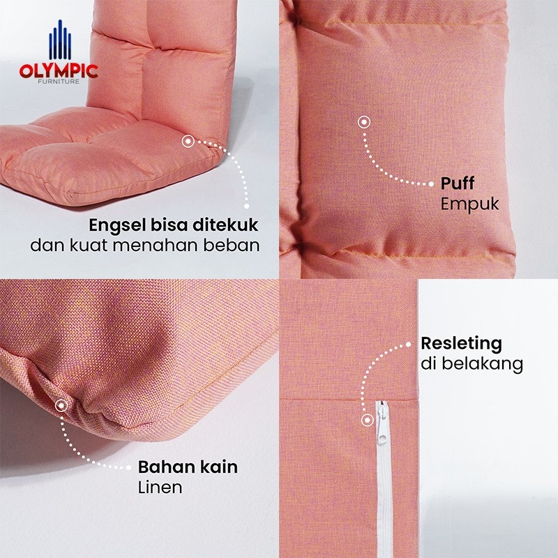 Meja Belajar/Tulis MASERA SIMPSONS + Sofa Lantai IVI 4