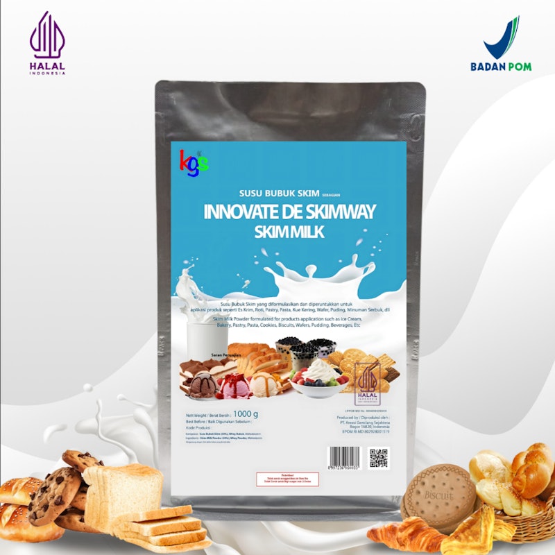Innovate De Skimway Susu Bubuk Skim Sebagian 500 gram 3