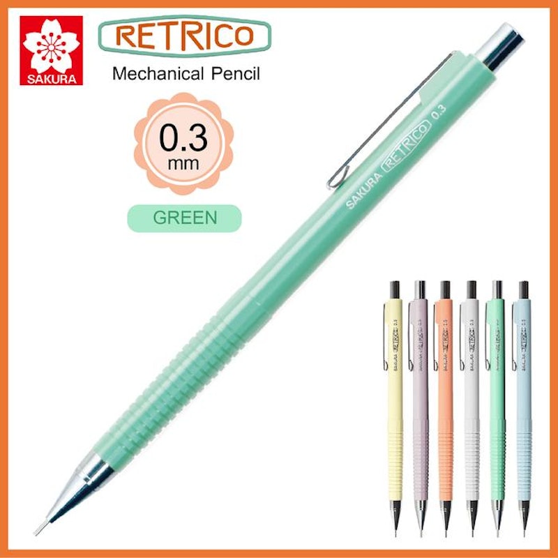 Sakura Retrico Mechanical Pencil 0.3 mm 3