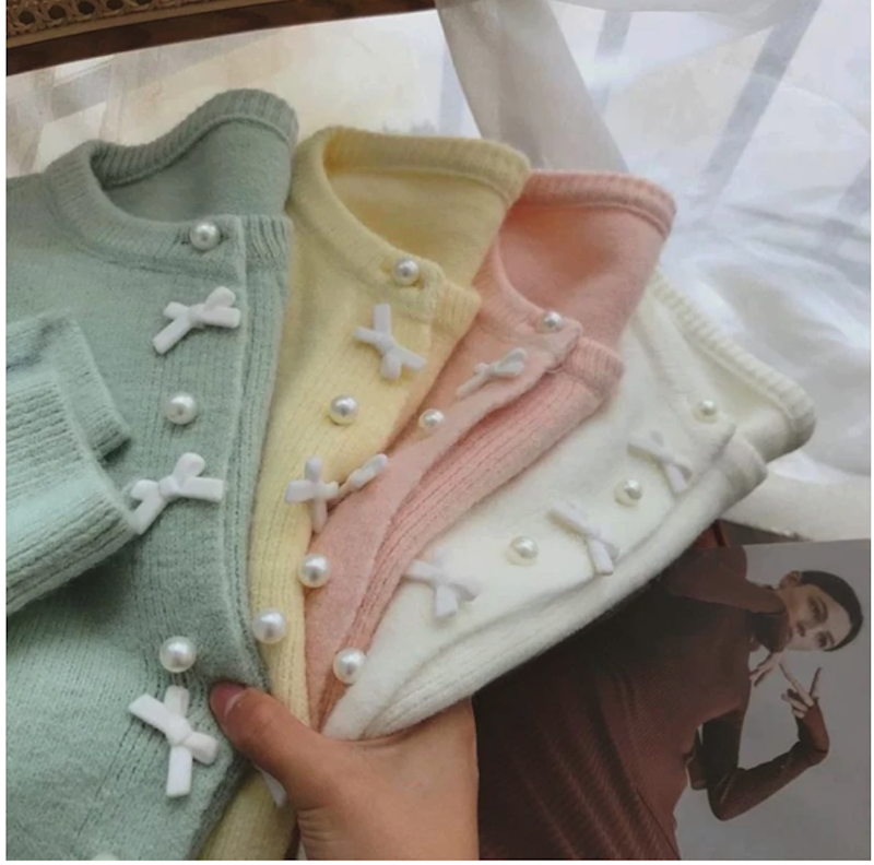 KOUYOO Coquette Cardigan Wol 2