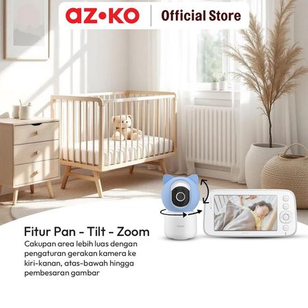 Krisbow Indonesia Krisbow® Sync Smart Baby Camera Set with Monitor