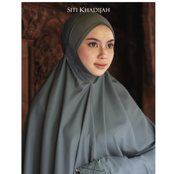 Siti Khadijah Nusantara Siti Khadijah Signature Batavia Mukena Batik Betawi Lace