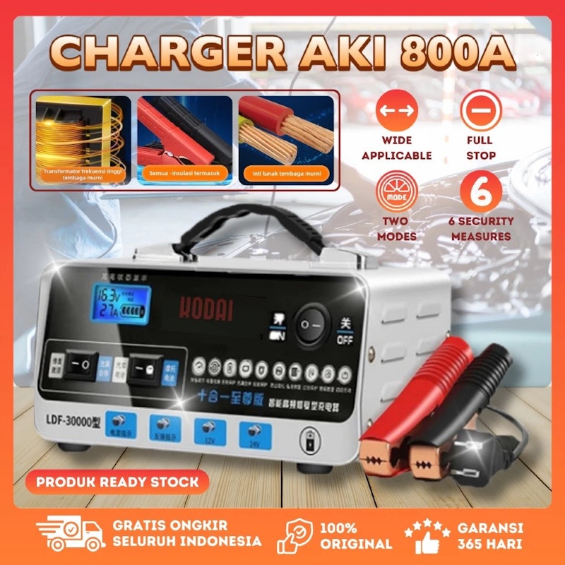 KODAI 800A Charger Aki Mobil 5