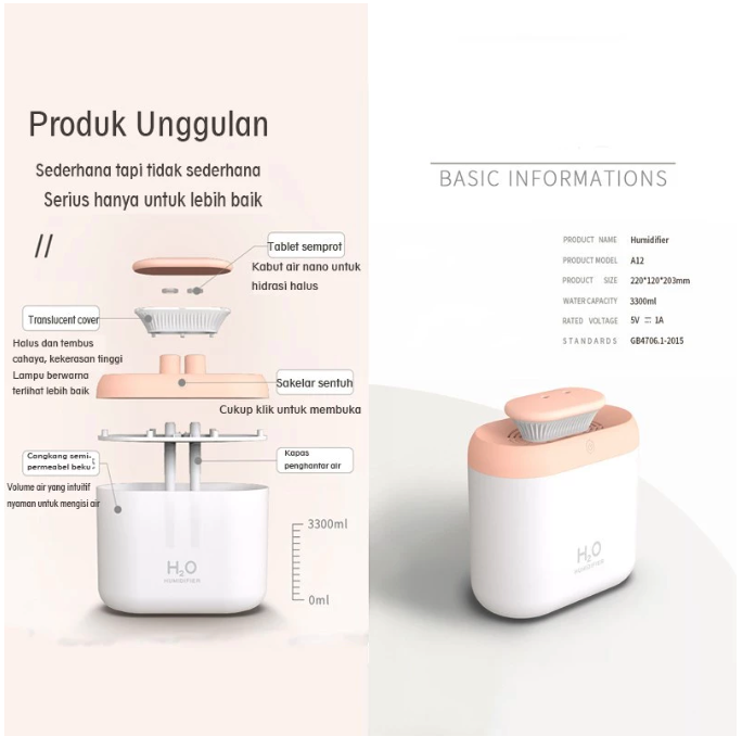Shenzhen Future Youpin Network Technology UPUPIN Humidifier Air  A12