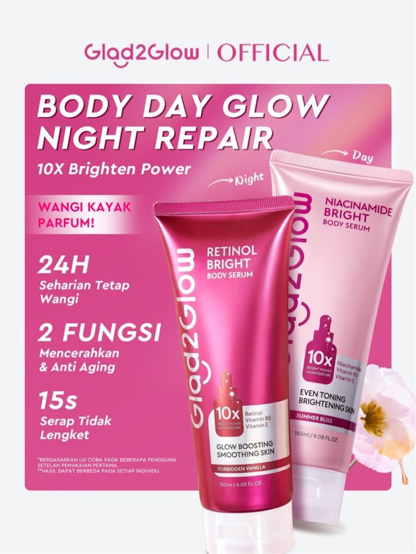Glad2Glow Retinol Bright Body Serum 5