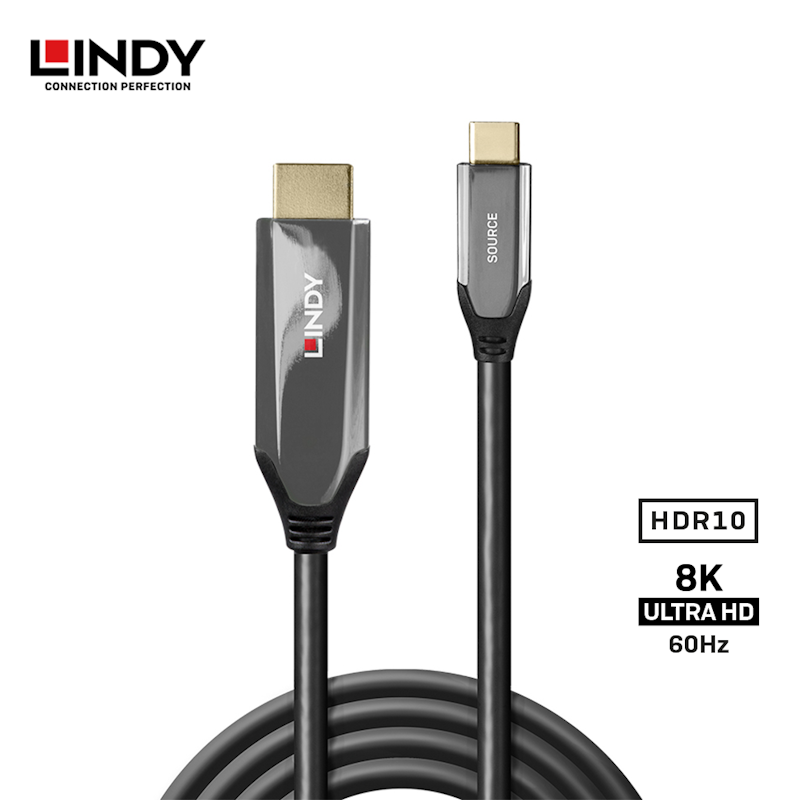 LINDY Kabel Adapter Type C to HDMI 2.1 2