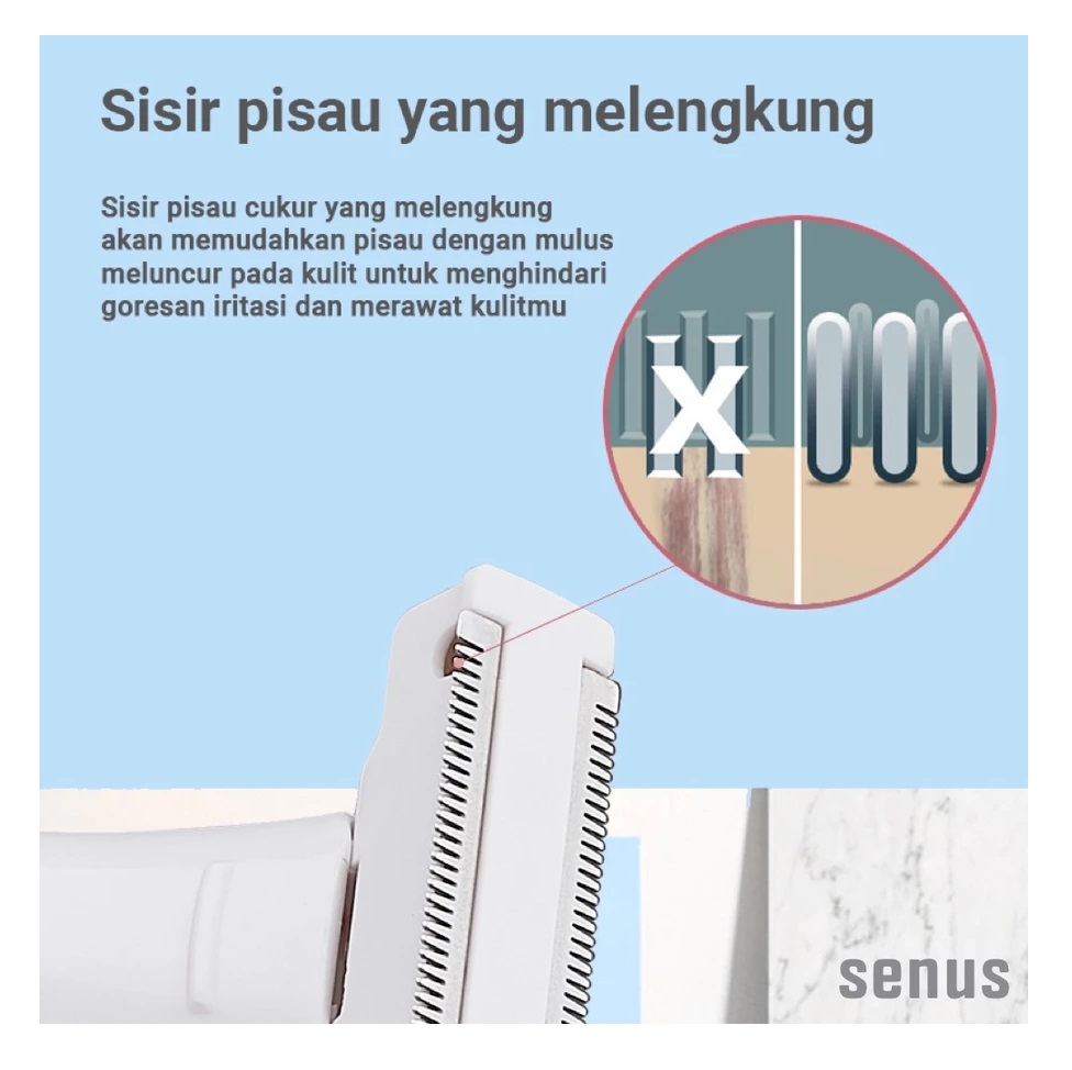 Senus Sejahtera Indonesia Senus Elektric Body Shaver