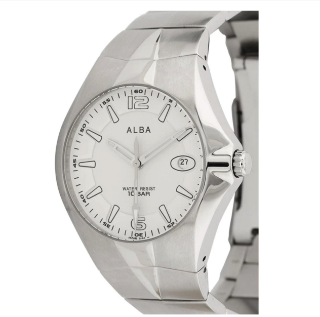 Seiko Group Corporation Alba Quartz White Dial AXDM09X1