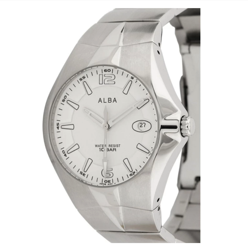 Alba Quartz White Dial 2