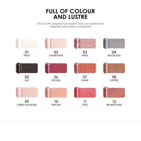 Single Eyeshadow Pencil Cream Shimmer 10 Pink Fire 4