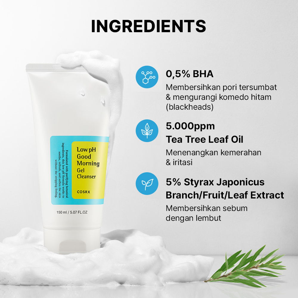 COSRX Low pH Good Morning Gel Cleanser