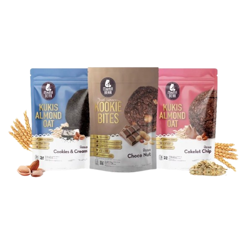 MamaBear Kukis Almond Oat 1