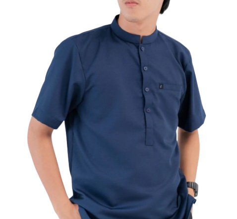  Alghaza Mubarak Kemko Hanif Lengan Pendek