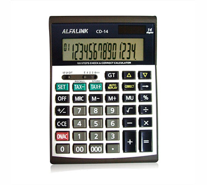 Alfalink Check & Correct Calculator 1