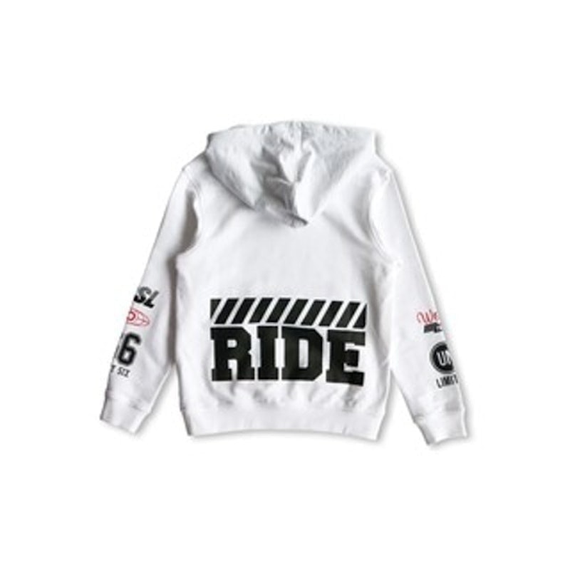 Sweater Anak Laki Laki Hoody Ride White 2