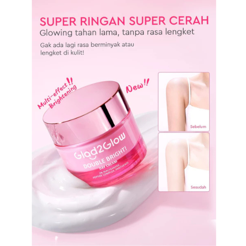 Suntone Wisdom Indonesia Glad2Glow Double Bright Day Cream