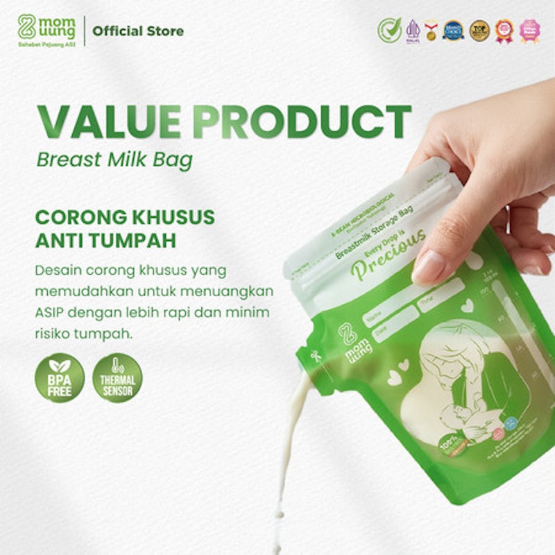 Mom Uung Breastmilk Storage Bag 5