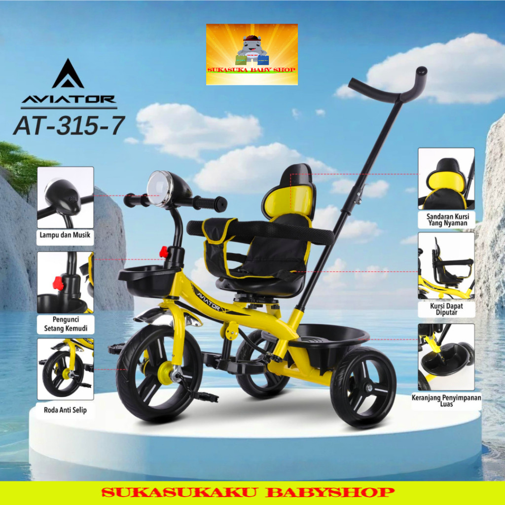 Pacific Indah Pratama Tricyle Aviator  AT-315-7
