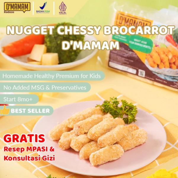 D'MAMAM Nugget Ayam Cheesy Brocarrot