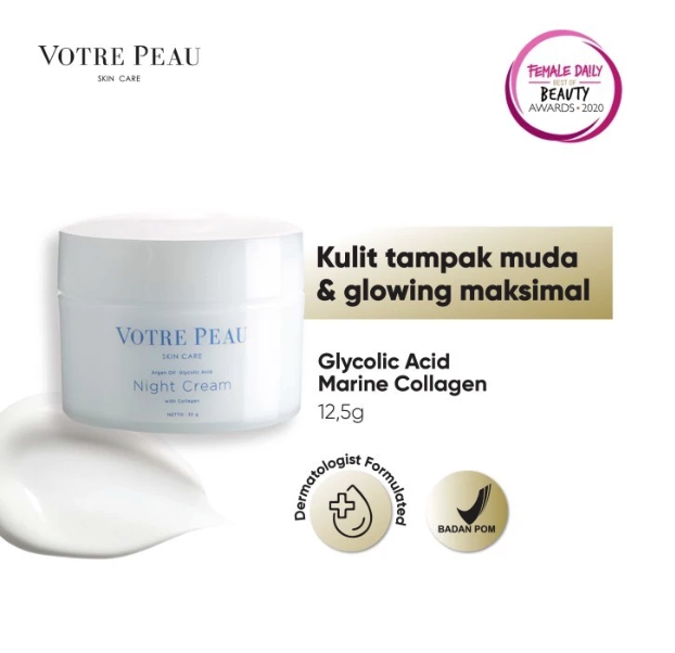 Maharis Group Votre Peau Collagen Booster Night Cream