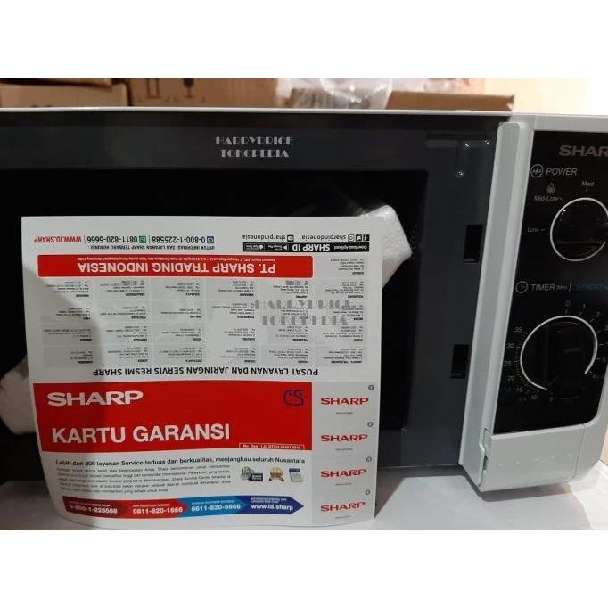 SHARP Electronics SHARP 20 Liter Stylish Designed Microwave Oven R-220MA-WH