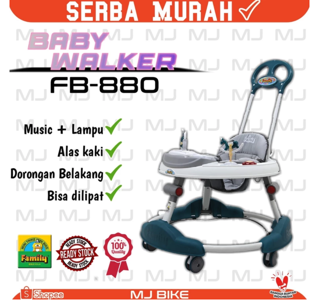 Jakarta Tunggal Citra Family Baby Walker FB-880