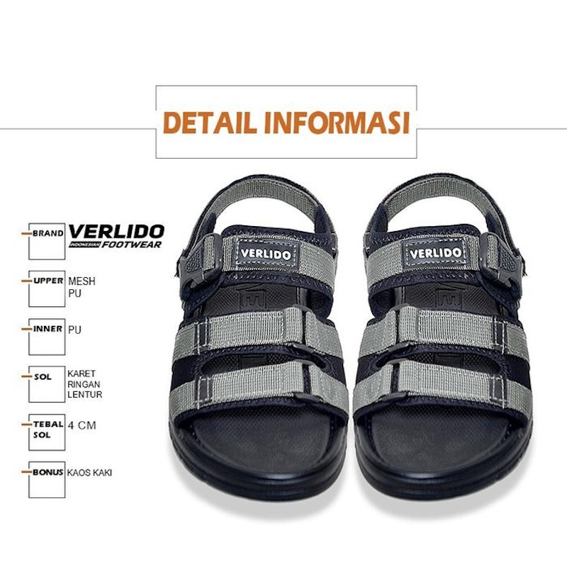 Verlido Sandal Gunung Outdoor 3