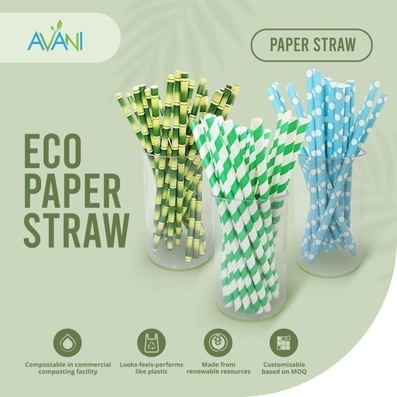 Paper Straws Sedotan Ramah Lingkungan 4