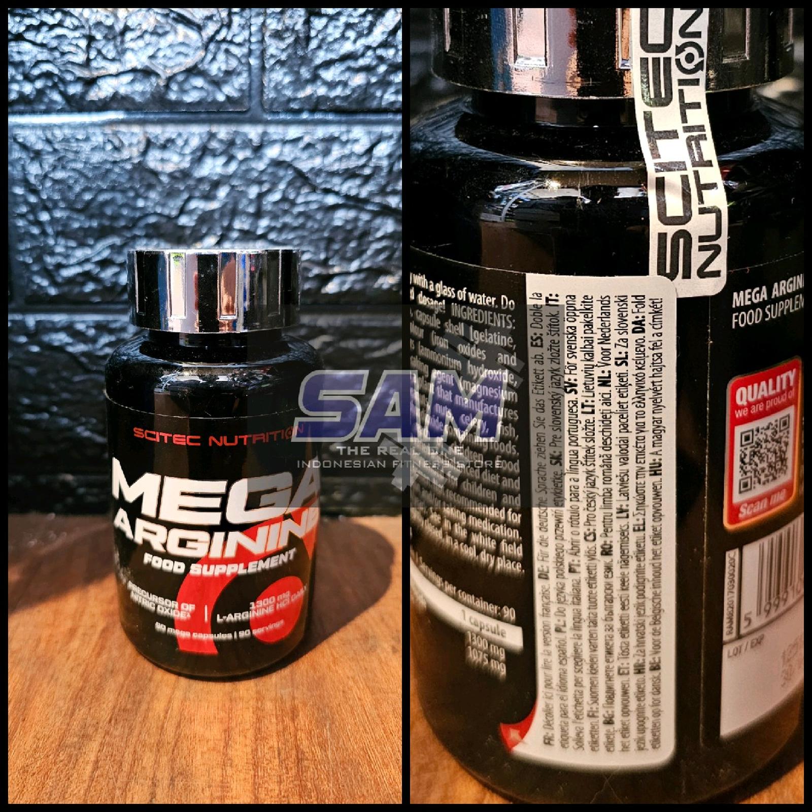 BioTech USA Scitec Nutrition Mega Arginine