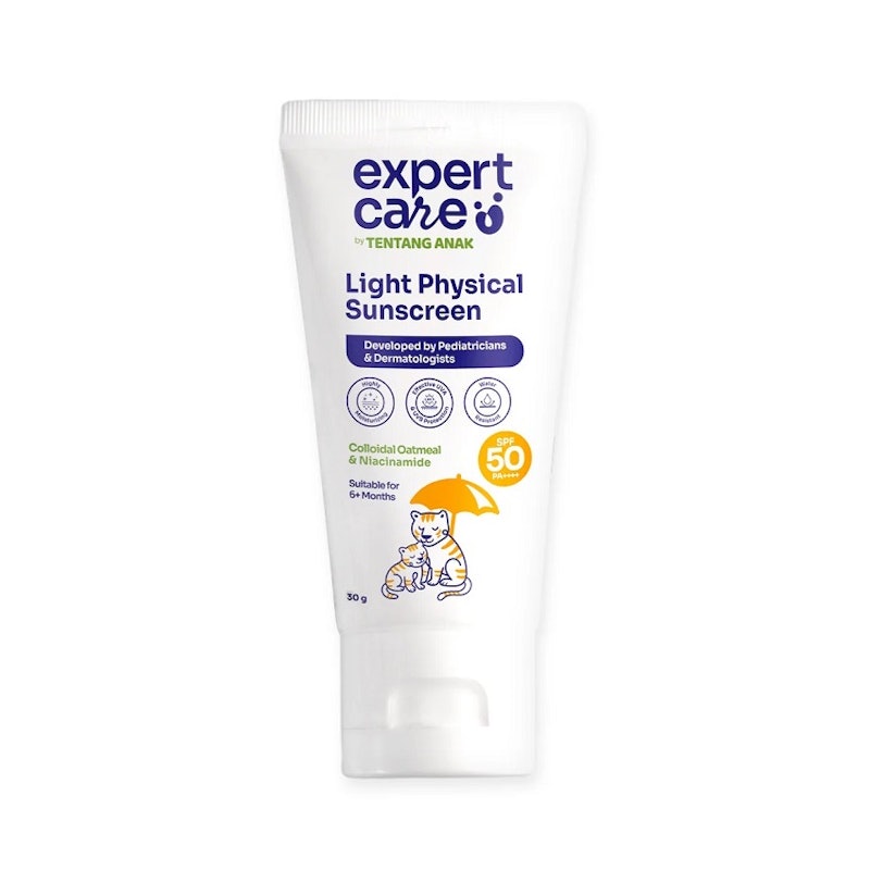 Expert Care by Tentang Anak Light Physical Sunscreen Anak SPF 50+ PA++++