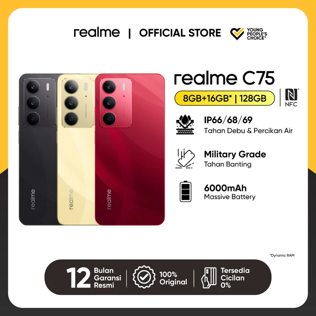 BBK Electronics realme C75 8/128GB