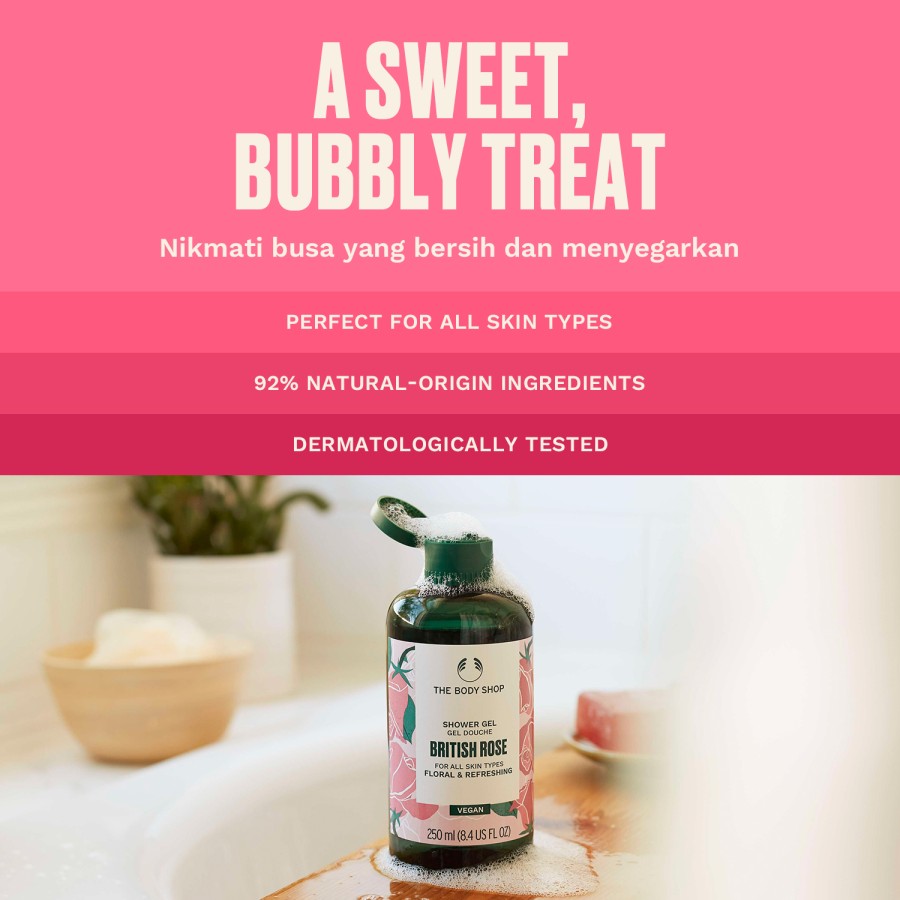 The Body Shop® British Rose Shower Gel