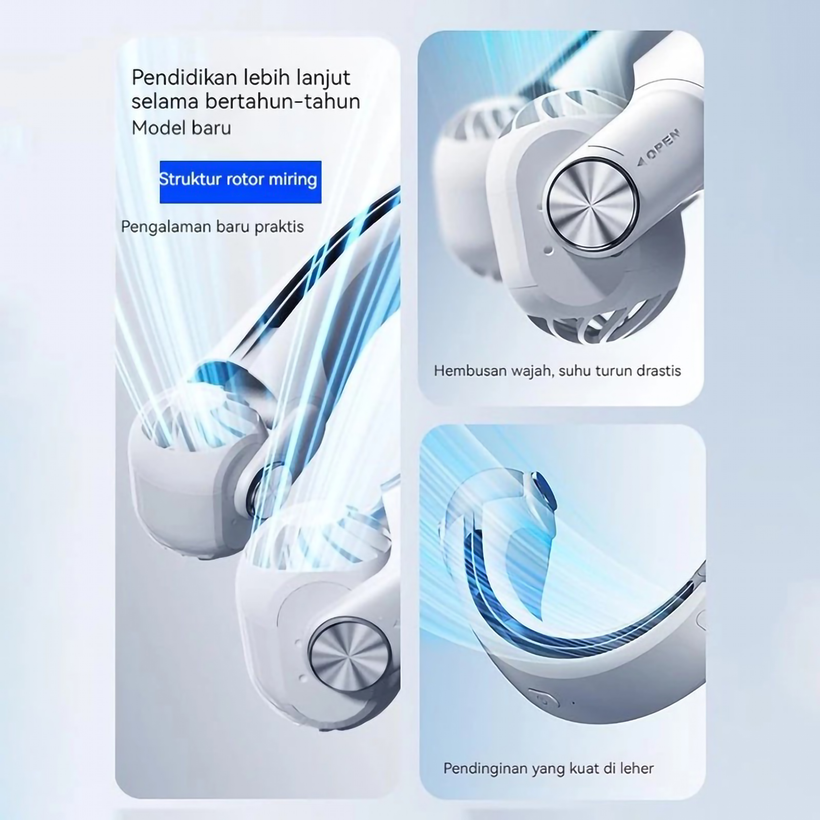  Momoda Kipas Angin Leher