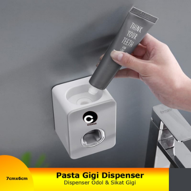 Fantasy Bath Fashion Crystal Toothpaste Dispenser