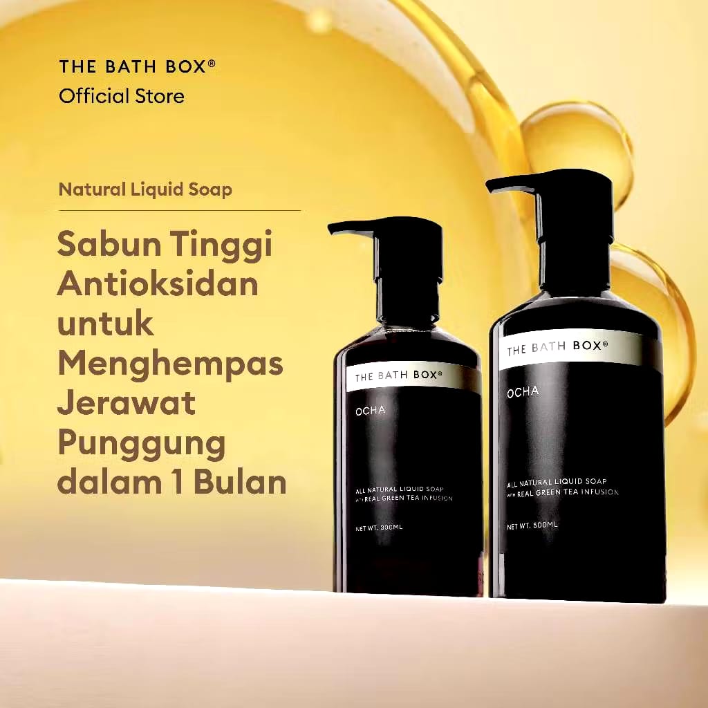 Mitra Kreasi Natural THE BATH BOX® Ocha Liquid Soap