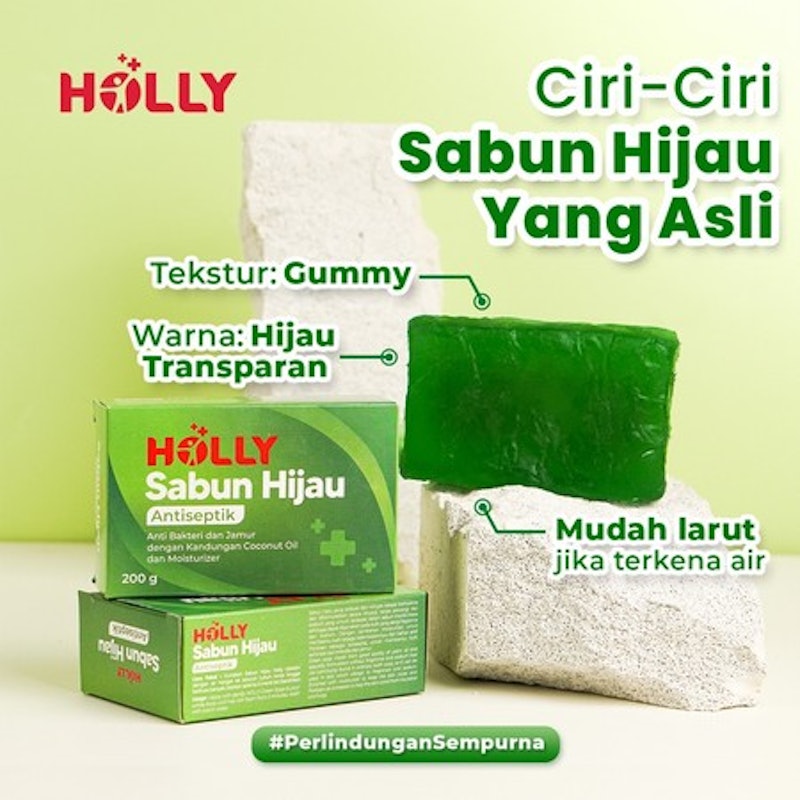 Holly Sabun Hijau Antiseptik 4