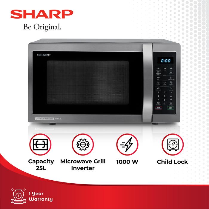 SHARP Electronics SHARP 28 Liter Microwave Grill Inverter Oven  R-753GX(BS)
