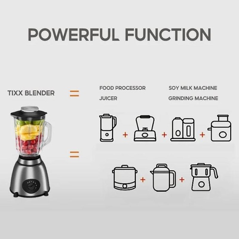 TIXX Blender Kaca Grinder 4