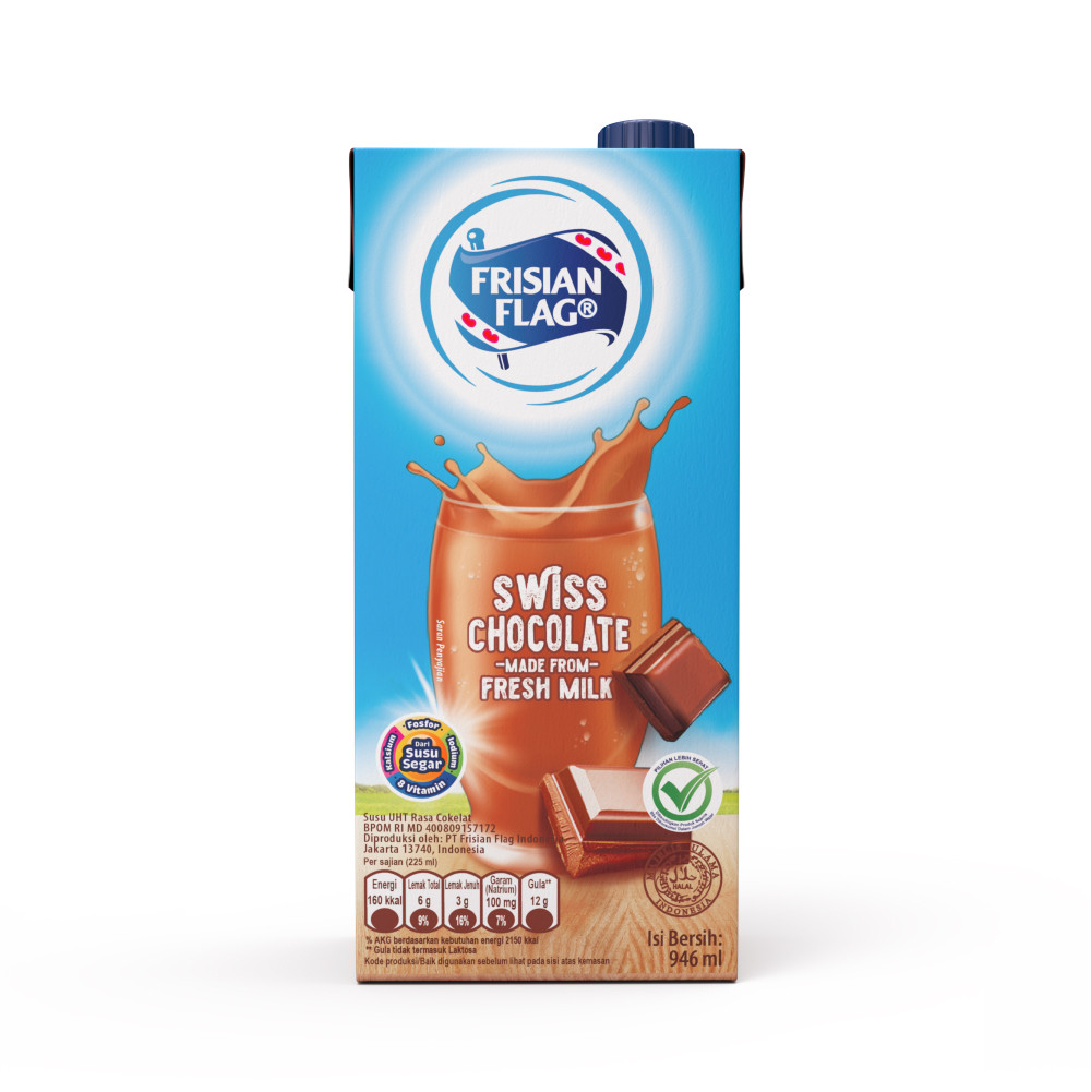 Frisian Flag UHT Swiss Chocolate 946 ml
