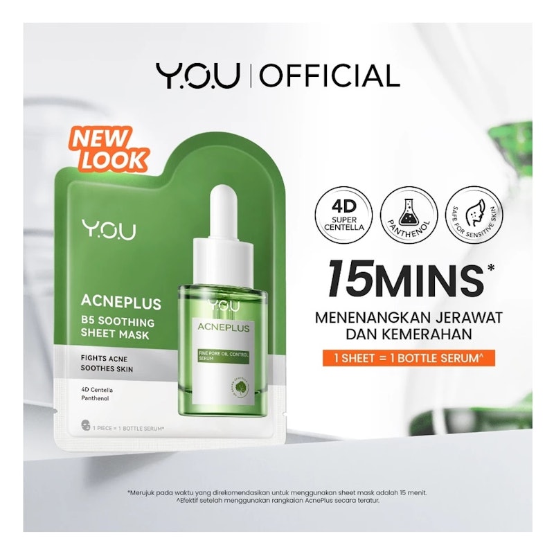 AcnePlus B5 Soothing Sheet Mask 2