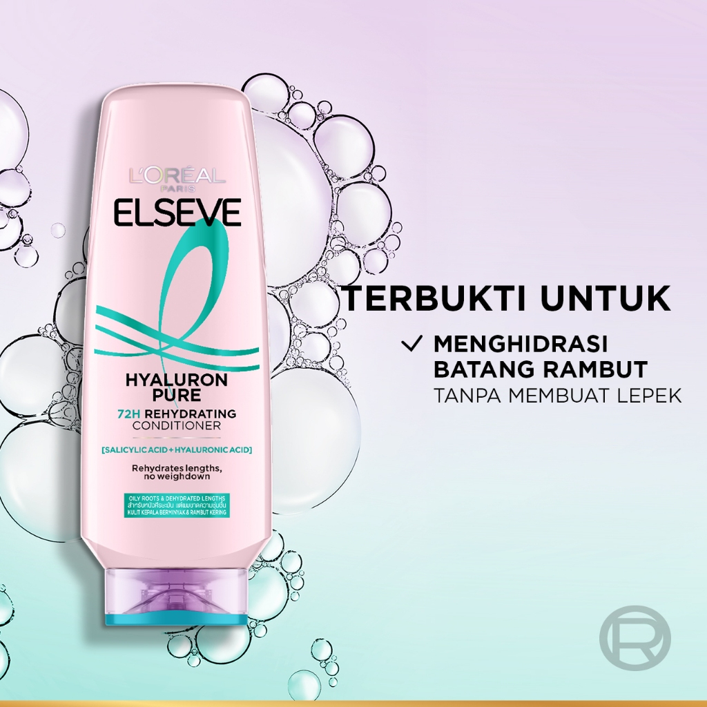 Elseve Hyaluron Pure 72H Rehydrating Conditioner  5