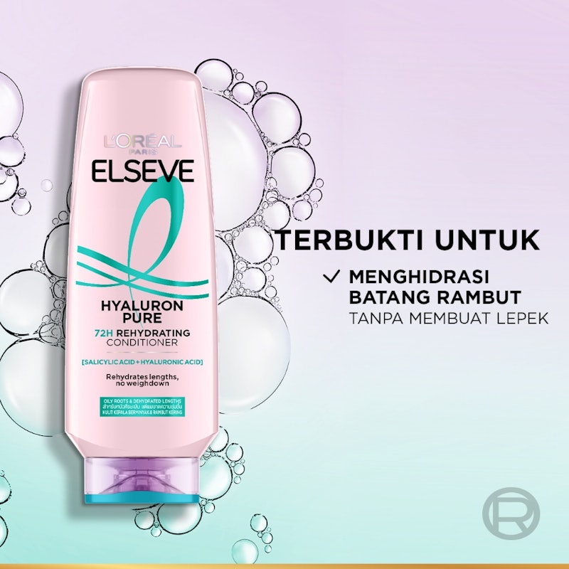 Elseve Hyaluron Pure 72H Rehydrating Conditioner 5