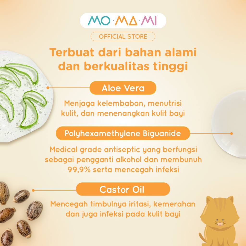 LF Beauty Manufacturing Indonesia Momami Anti-Bacterial Wipes