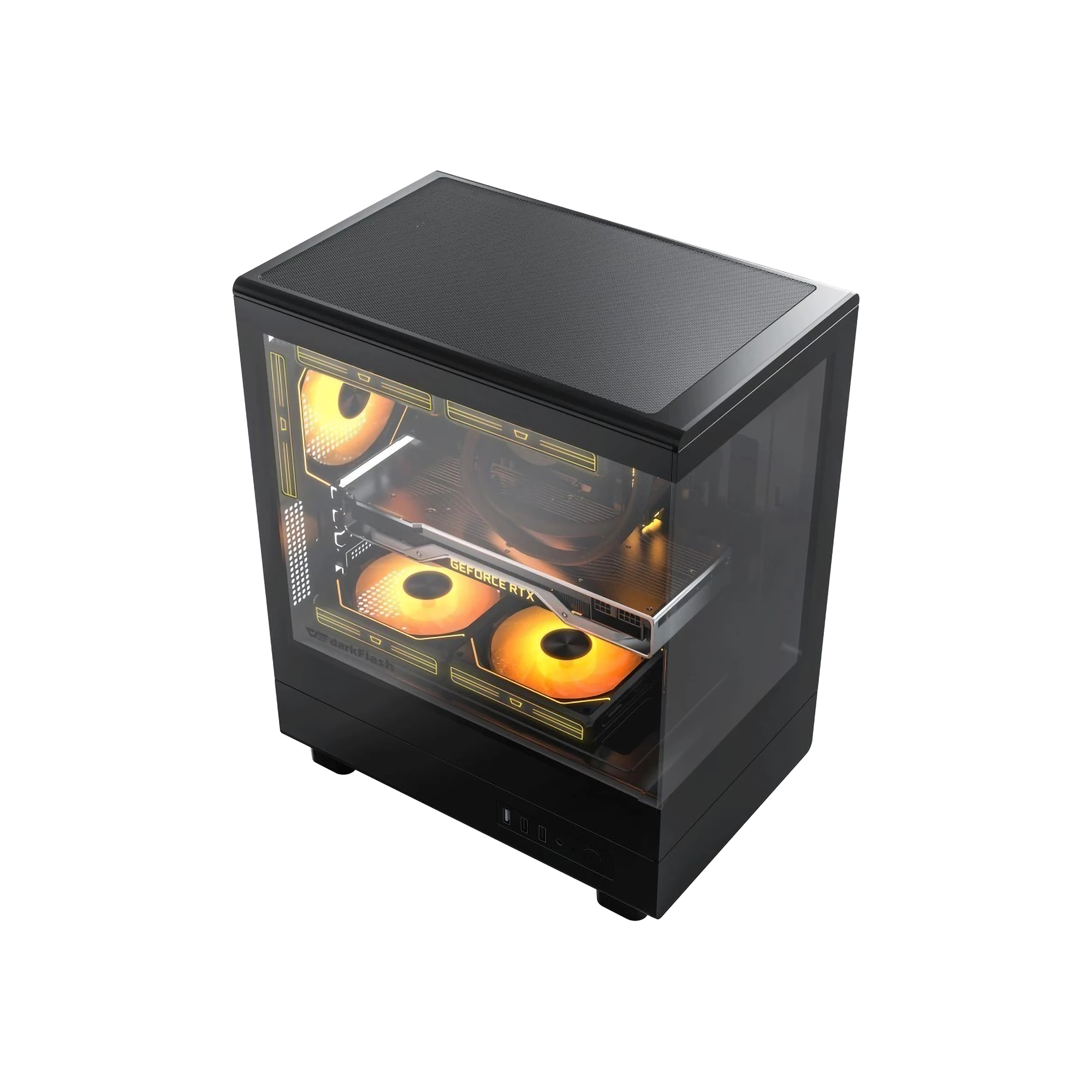 Zhuhai Aigo Electronic Technology darkFlash DB330M M-ATX PC CPU Case