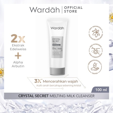 Paragon Technology and Innovation Wardah Crystal Secret Melting Milk Cleanser