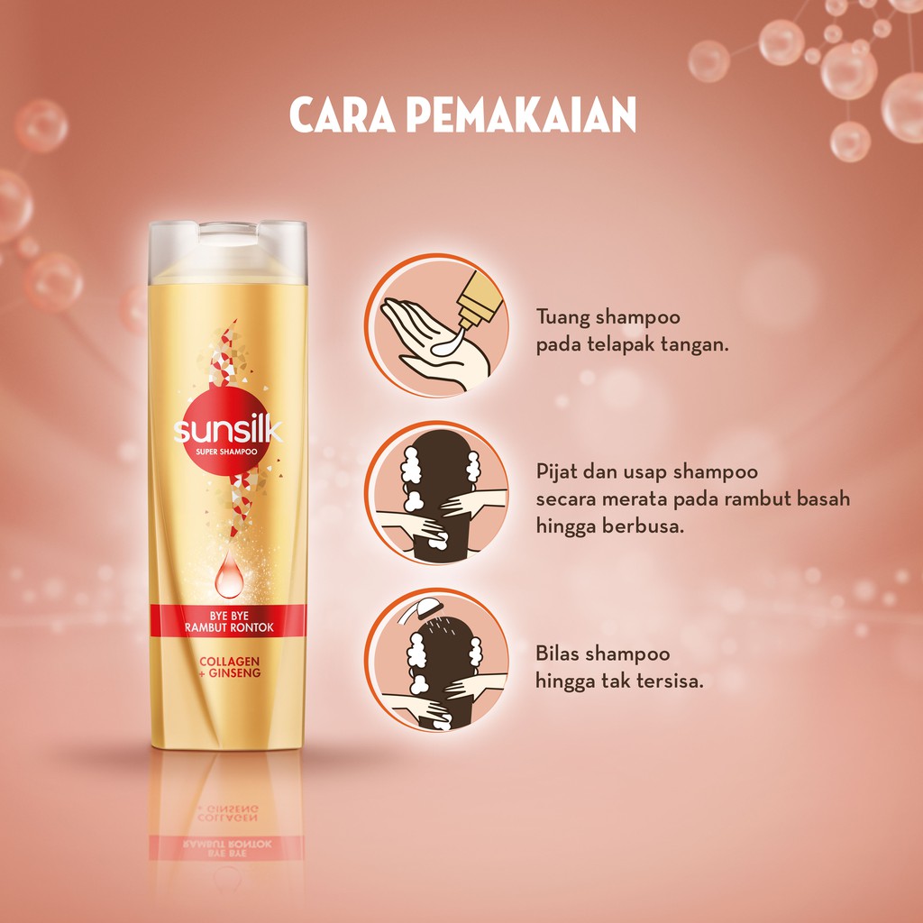 Unilever Indonesia Sunsilk Super Shampoo Bye Bye Rambut Rontok