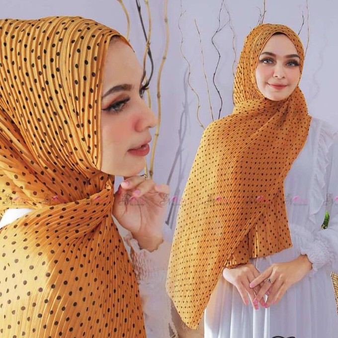 Pashmina Polka Full Plisket Ceruty